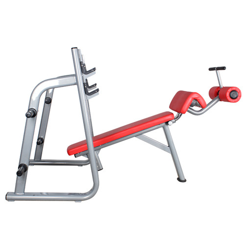 M3032C下斜推举训练架批发 下斜卧推仰卧起坐板大图展示1