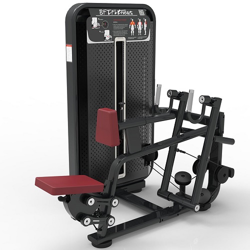 坐式划船拉背训练器 坐姿拉背机 器械划船黄色软件大全批发直销大图展示1