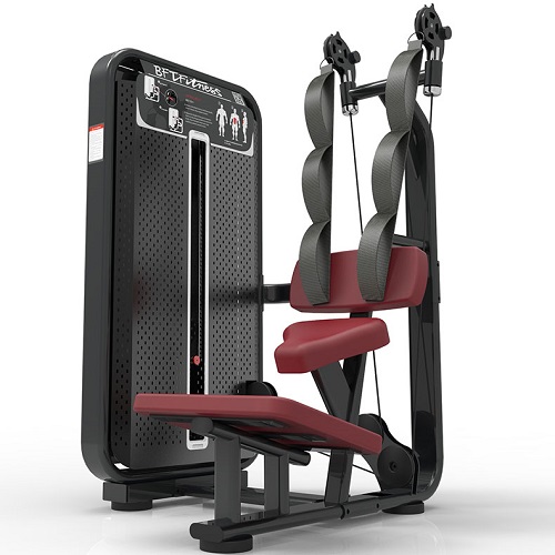 坐式压腹训练器 坐姿收腹肌器械 商用健身房室内健身器材黄色软件大全批发大图展示2